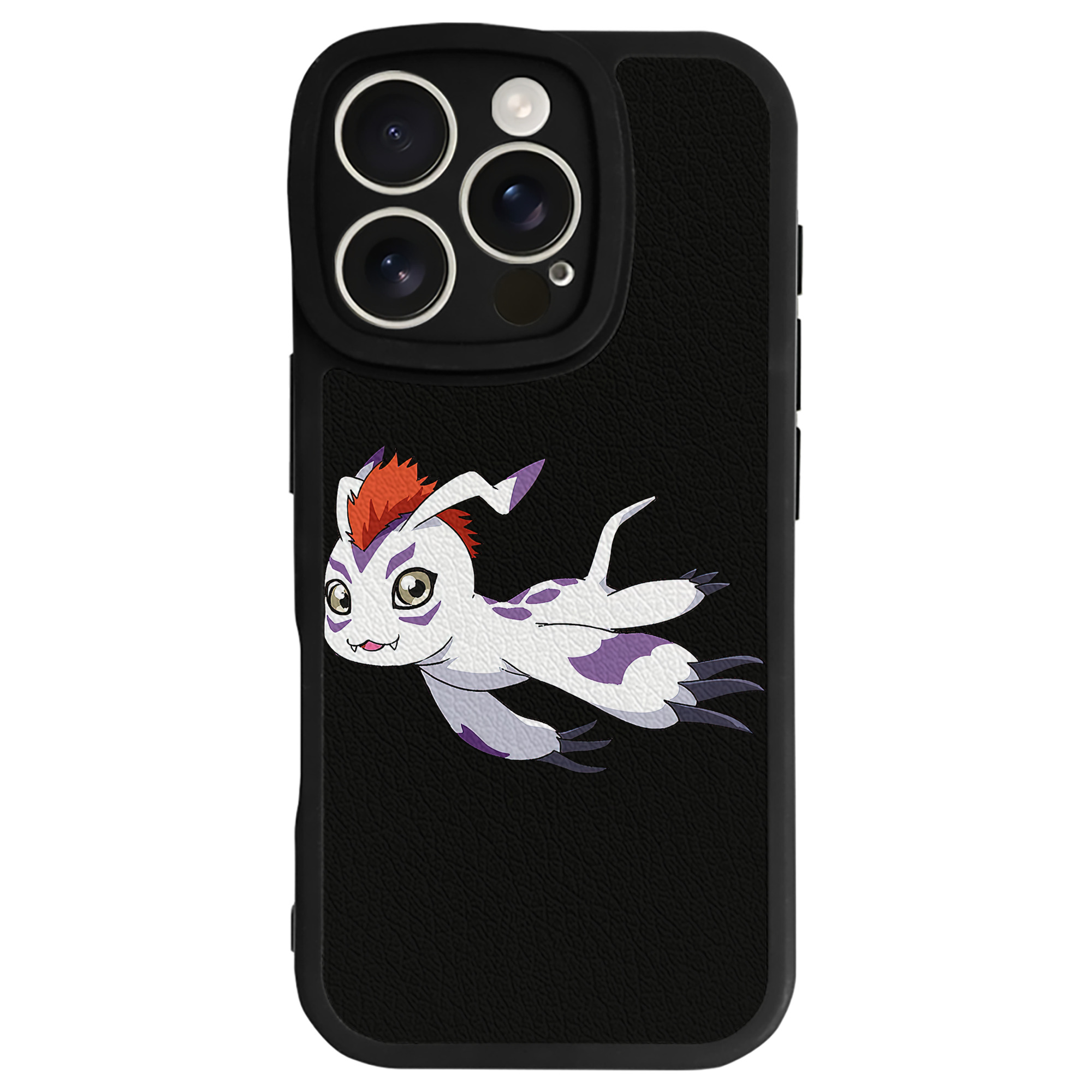 （画像用） Digimon デジタルモンスター/デジモン 【iPhone 16シリーズ対応】シリコンスマホケース（レザー調） 材質：シリコン